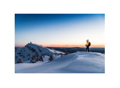Coucher de soleil sur la Dôle